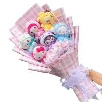Sanrio Cartoon Character Plush Toy Bouquet