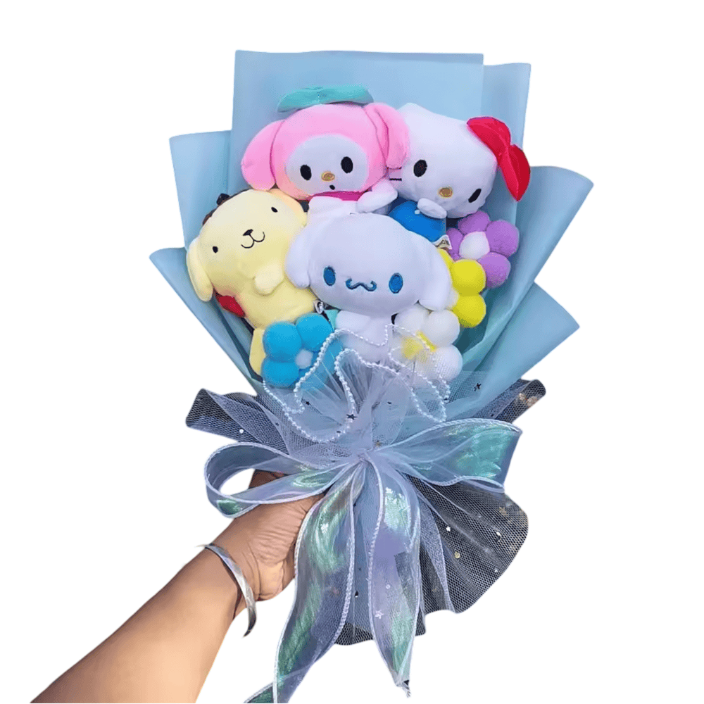 35cm Sanrio Cartoon Character Plush Toy Bouquet 35cm Sanrio Cartoon Character Plush Toy Bouquet