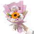 Cartoon Plush Kuromi Flower Bouquet
