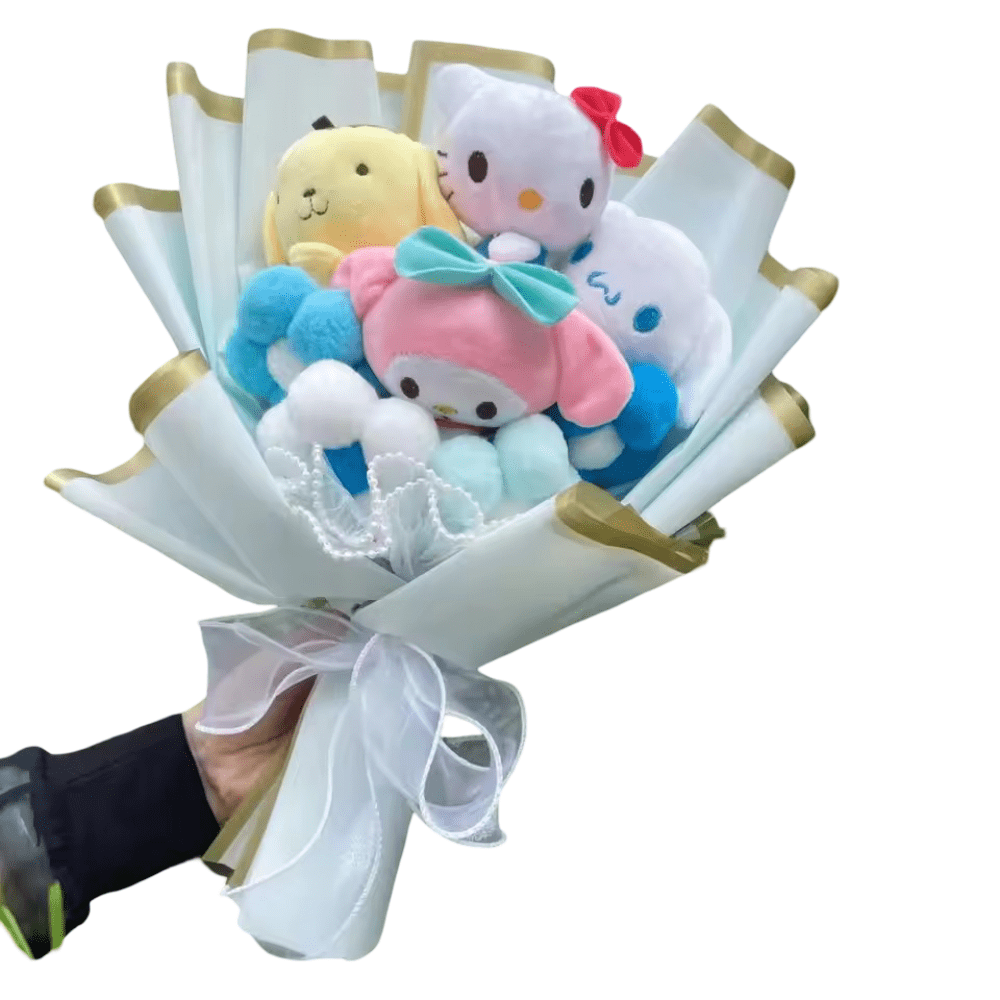 Sanrio Cartoon Character Plush Bouquet Sanrio Cartoon Character Plush Bouquet
