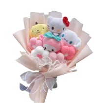 Sanrio Cartoon Plush Character Toy Bouquet