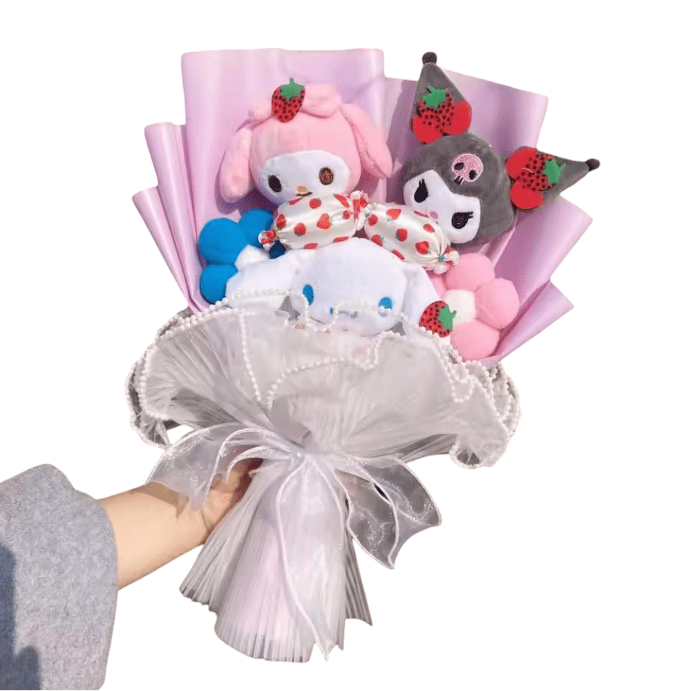 Cartoon Character Plush Toy Bouquet Cartoon Character Plush Toy Bouquet
