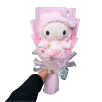 Sanrio Plush Hello Kitty Rose Bouquet
