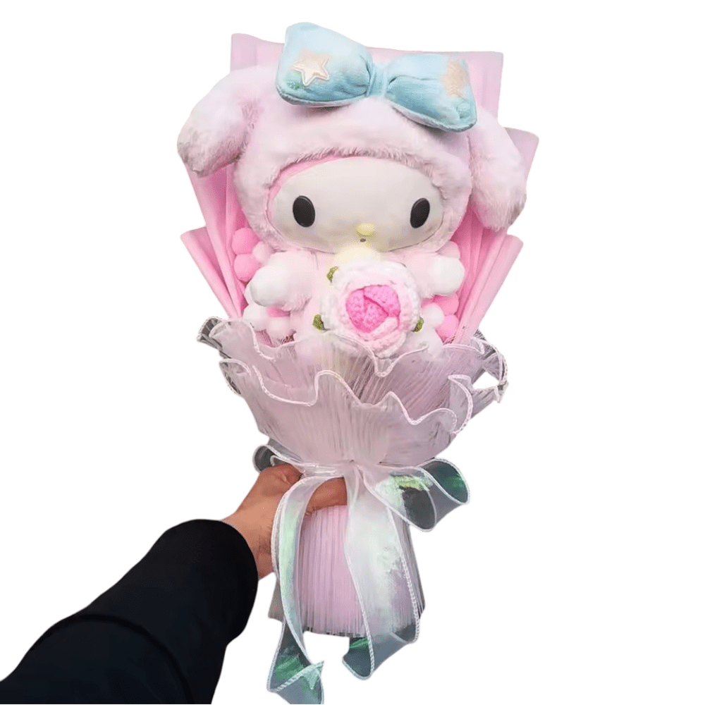 Sanrio My Melody Plush Rose Bouquet Sanrio My Melody Plush Rose Bouquet