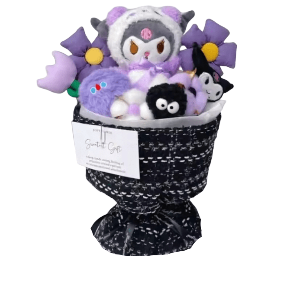 Sanrio Kuromi Flower Plush Bouquet Sanrio Kuromi Flower Plush Bouquet