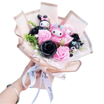 35cm Sanrio Anime Character Plush Stuffed Bouquet