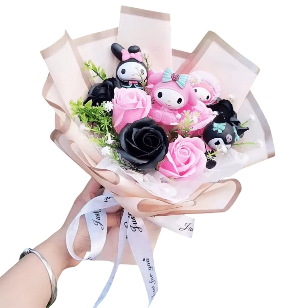 35cm Sanrio Anime Character Plush Stuffed Bouquet 35cm Sanrio Anime Character Plush Stuffed Bouquet