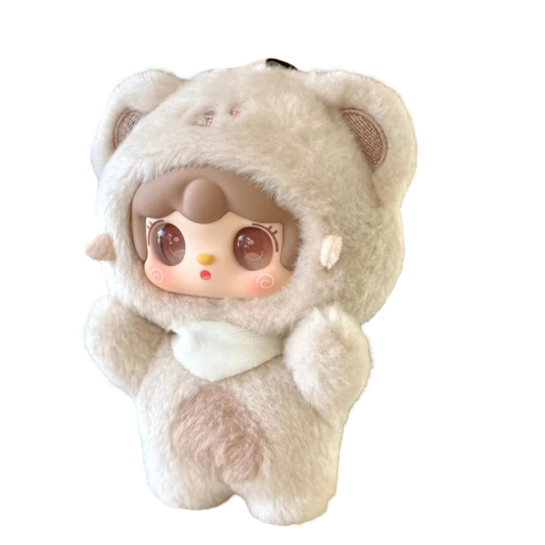 Yooki V4 Plush Take A Bite Of Bear Series Cream Bear Plush Toy Yooki V4 Plush Take A Bite Of Bear Series Cream Bear Plush Toy