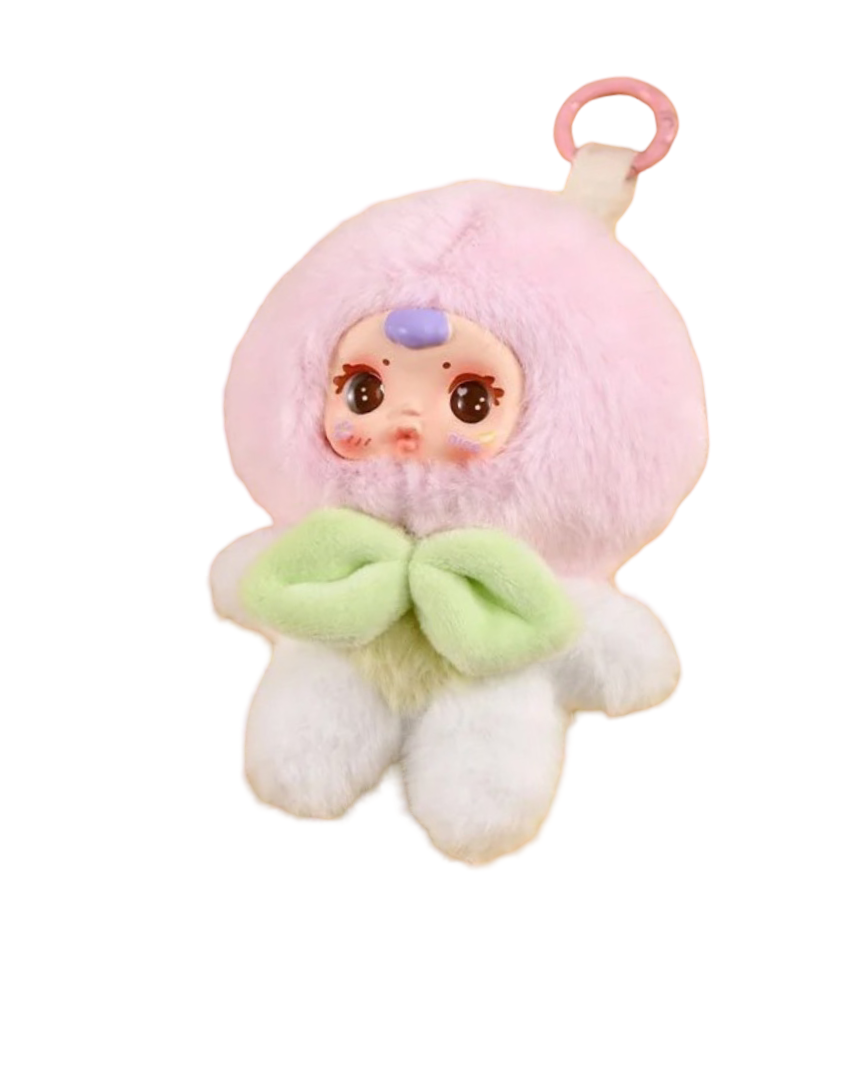 Nommi V3 Substitute Candy Fruity Peach Plush Keychain Nommi V3 Substitute Candy Fruity Peach Plush Keychain