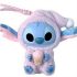 Stitch Eat Something Before Sleep Series Strawberry Sweeteney Plush Keychain