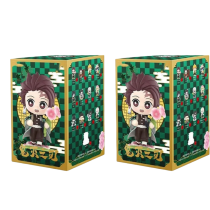 2Pcs Anime Demon Slayer Toy With Blind Box