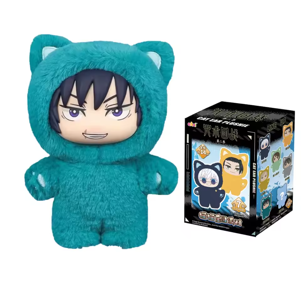 Jujutsu Kaisen Season 2 Cat Park Party Fushiguro Toji Plush Keychain With Blind Box Jujutsu Kaisen Season 2 Cat Park Party Fushiguro Toji Plush Keychain With Blind Box