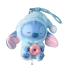 Stitch Eat Something Before Sleep Series Doughnut Soft Plush Keychain