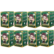 8Pcs Anime Demon Slayer Toy With Blind Box