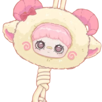 Maymei Horoscope Stories Series Aries Plush Keychain