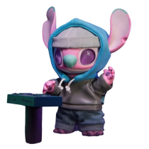 Stitch Handmade GenZ Street Series Vaporwave Vinyl Keychain