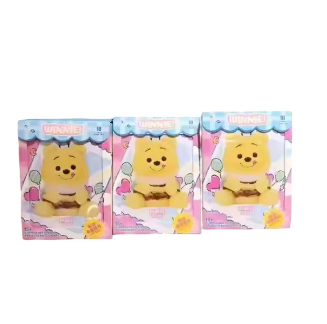 3Pcs Winnie The Pooh Bear Naughty Party Series Toy Blind Box 3Pcs Winnie The Pooh Bear Naughty Party Series Toy Blind Box