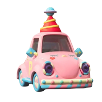 Popcar Happy Weekend Series Pucky PVC Toy