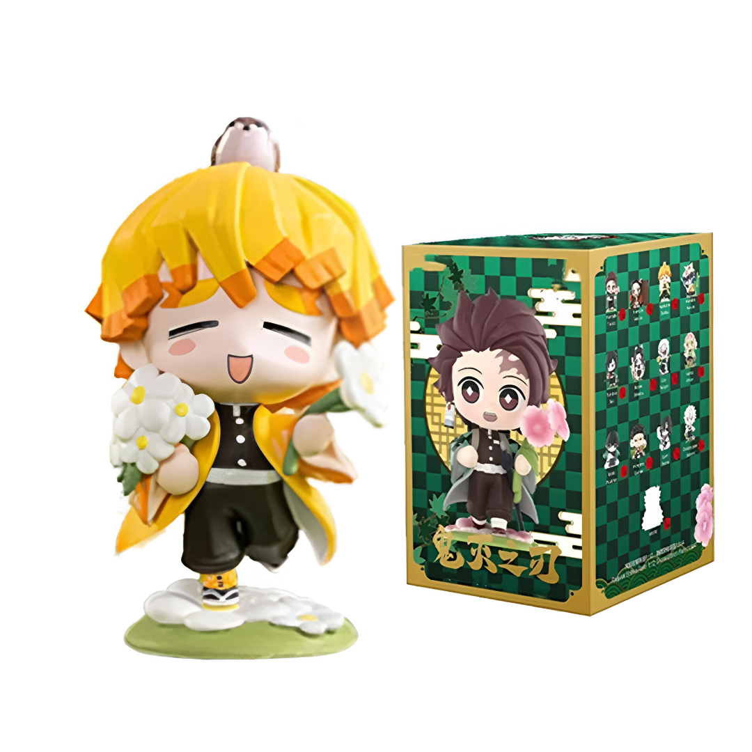 Anime Demon Slayer Agatsuma Zenitsu Toy With Blind Box Anime Demon Slayer Agatsuma Zenitsu Toy With Blind Box
