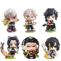 6Pcs Demon Slayer Anime PVC Toy