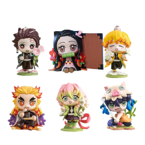 6Pcs Anime Demon Slayer PVC Toy