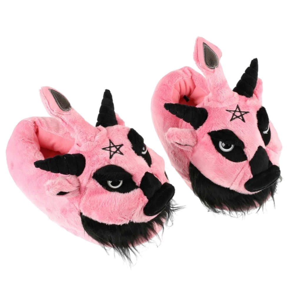 Halloween Diablo Soft Stuffed Plush Slippers