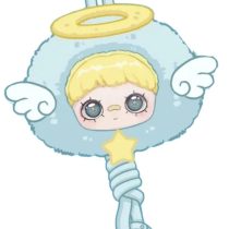 Maymei Horoscope Stories Series Libra Plush Keychain