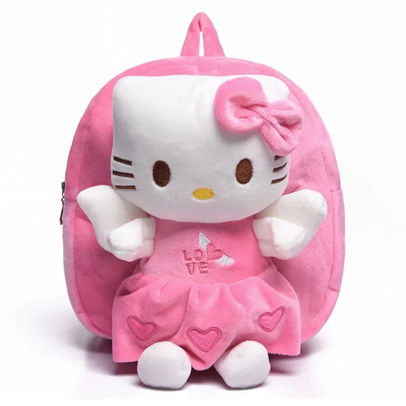 Cartoon Hello Kitty Plush Children Backpack Cartoon Hello Kitty Plush Children Backpack