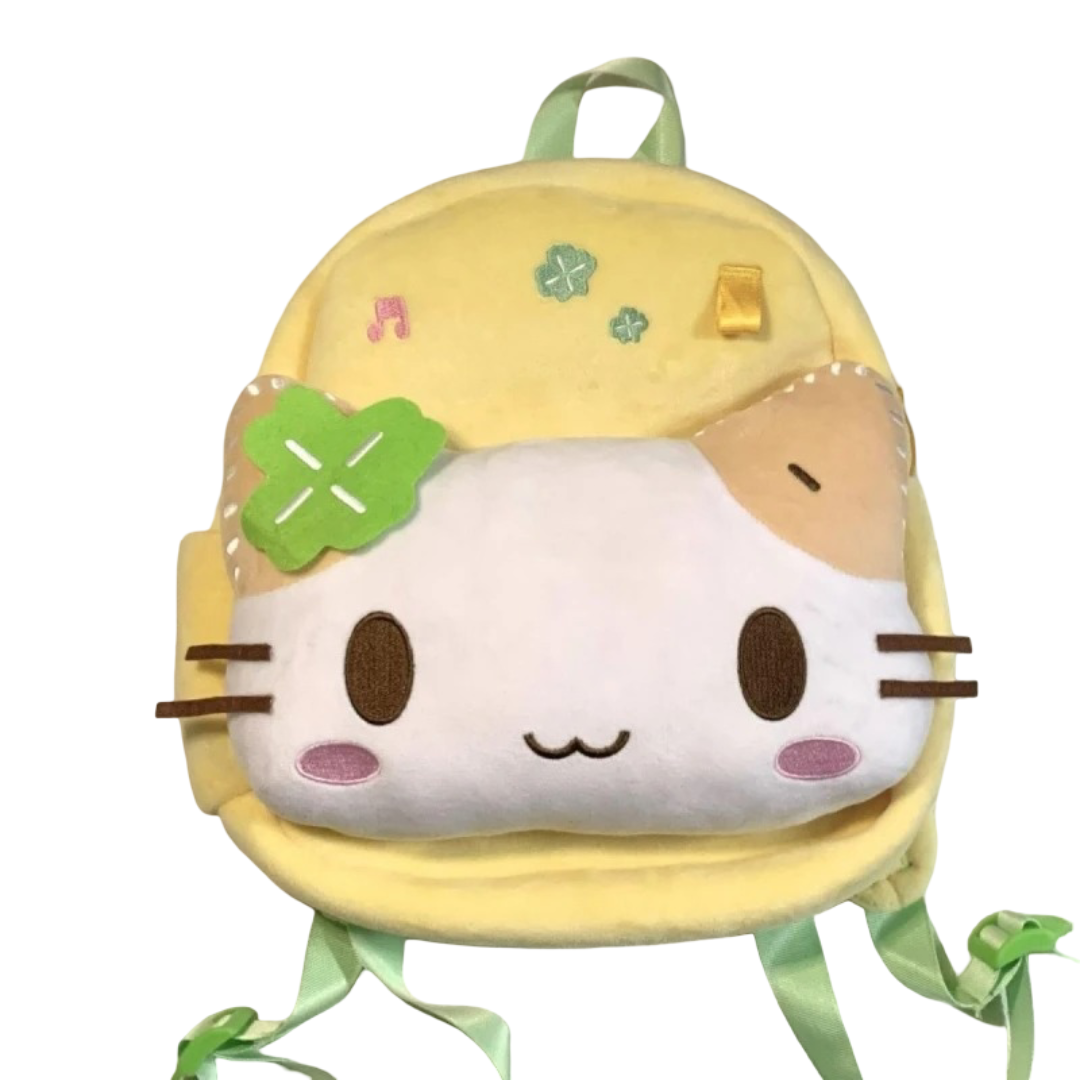 Masyumaro Cat Plush Backpack Masyumaro Cat Plush Backpack