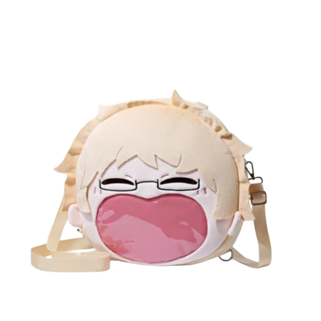 Kei Tsukishima Soft Plush Backpack 