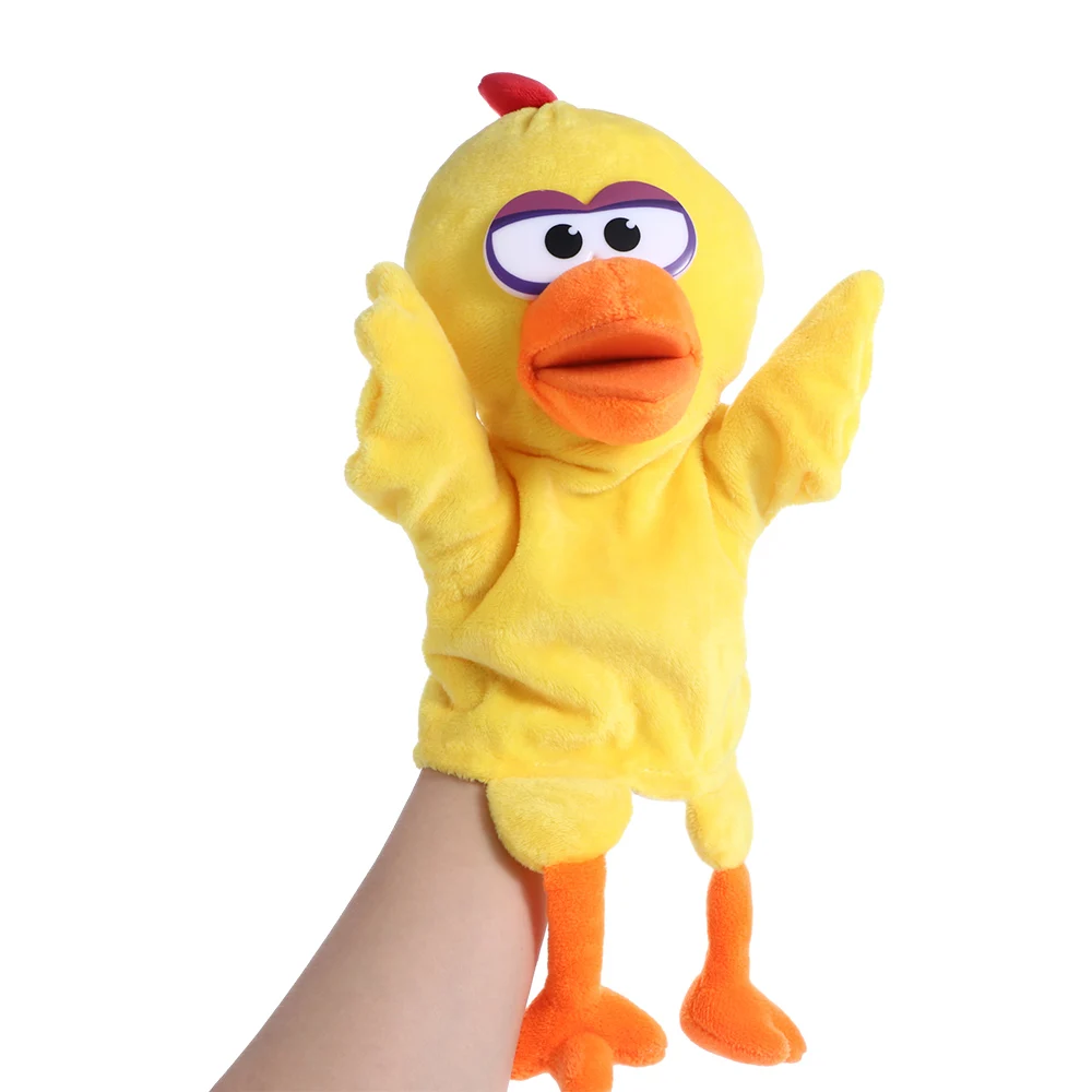 Chicken Plush Stuffed Toy Puppet Chicken Plush Stuffed Toy Puppet