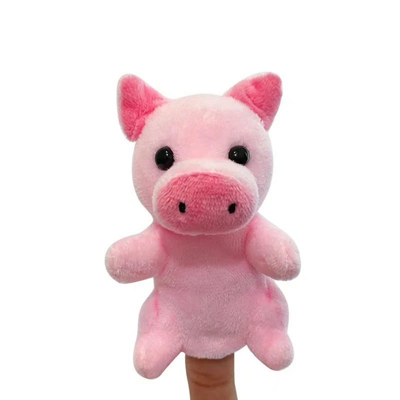 Animal Pig Soft Plush Toy Hand Finger Puppet Animal Pig Soft Plush Toy Hand Finger Puppet