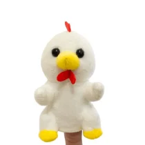 Animal Rooster Soft Plush Toy Hand Finger Puppet