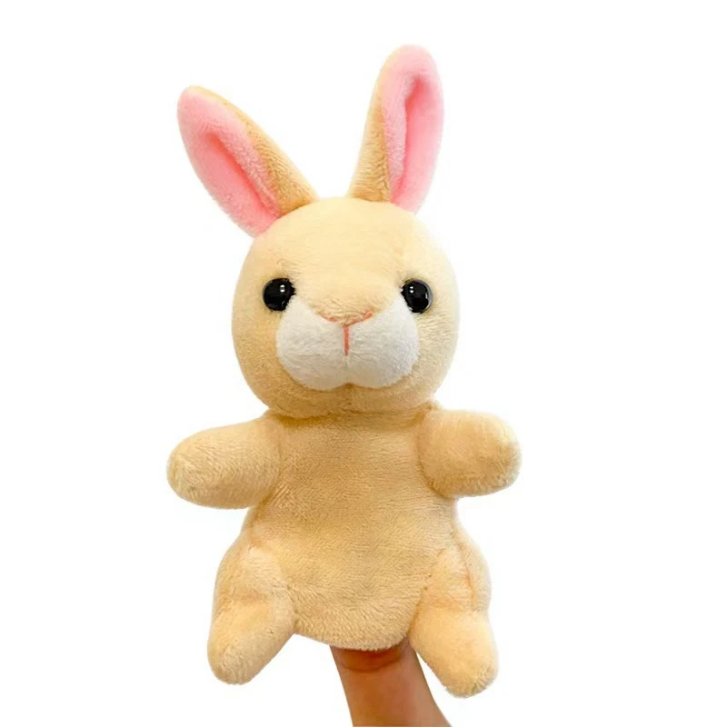 Animal Bunny Soft Plush Toy Hand Finger Puppet Animal Bunny Soft Plush Toy Hand Finger Puppet