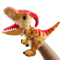 Parasaurolophus Hand Puppet Plush Toy