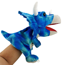 Triceratops Hand Puppet Plush Toy