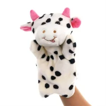 Animal Cow Hand Plush Toy Puppet