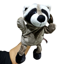 Raccoon Hand Puppet Plush Toy
