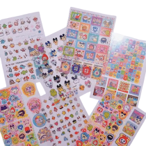 8Pcs Anime Tamagotchi PVC Sticker