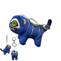 Kpop Demon Hunters Tiger Plush Keychain