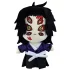 22cm Anime Demon Slayer Kokushibo Soft Plush Toy