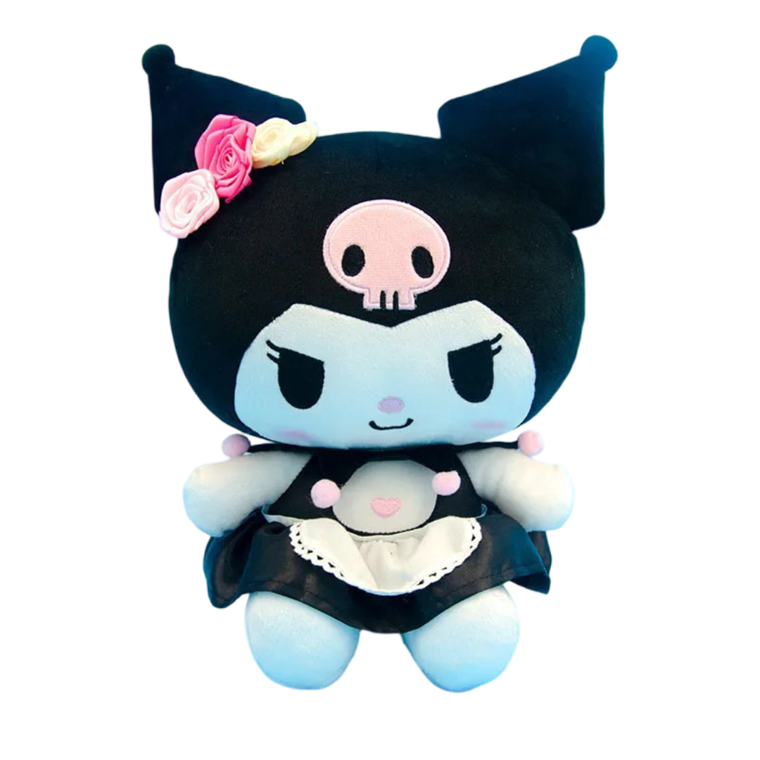 13cm Sanrio Anime Kuromi Plush Keychain 13cm Sanrio Anime Kuromi Plush Keychain