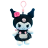 Sanrio Cartoon Kuromi Plush Stuffed Keychain