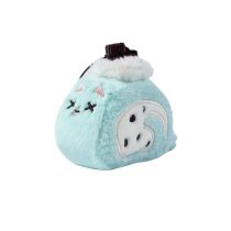 10cm Dessert Mint Cake Plush Keychain