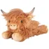 16cm Lying Highland Cow Plush Toy