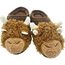 Highland Cow Soft Plush Slippers