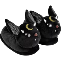 Halloween Diablo Vampire Plush Slippers