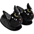 Halloween Diablo Vampire Plush Slippers