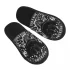 Rockers Skull Plush Slippers