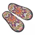 Day Of The Dead Sugar Skull Plush Soft Slippers
